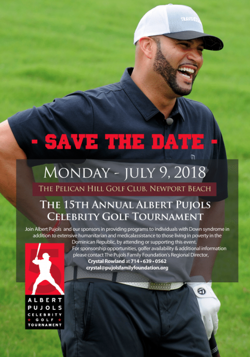 Albert Pujols Celebrity Golf Tournamentpujols Family Foundation
