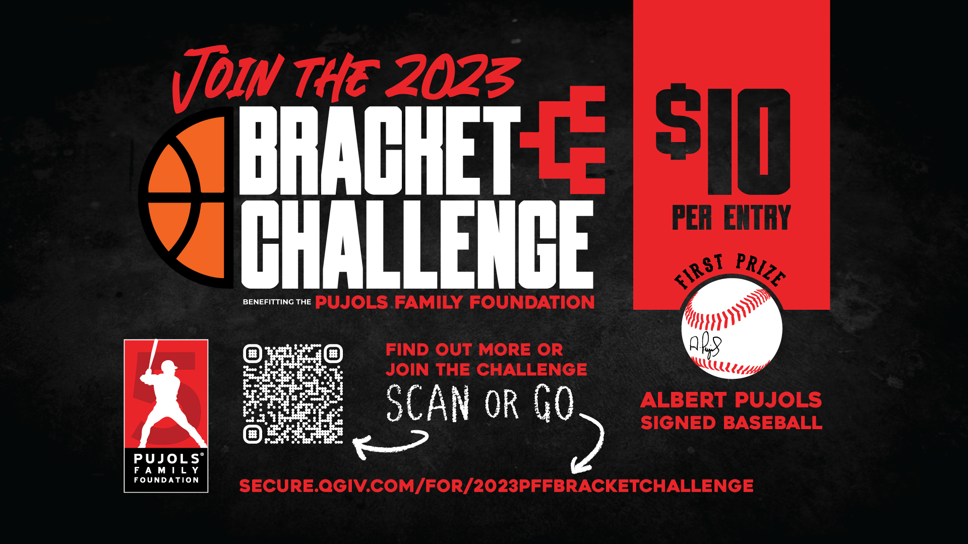 2023 Pujols Family Foundation Bracket Challenge Pujols Family Foundation